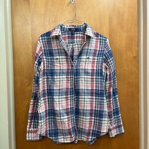 Chaps Multicolor Plaid Shirt